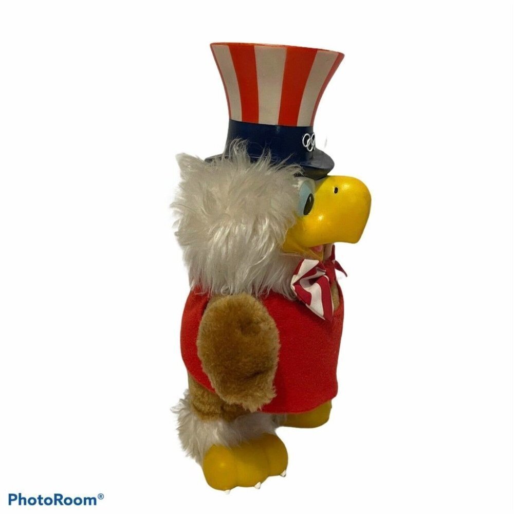 Vintage Sam The Eagle Mascot 1980-81 Olympics 10" - Picture 3 of 12